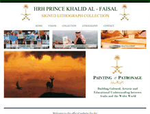 Tablet Screenshot of khalidalfaisal.org